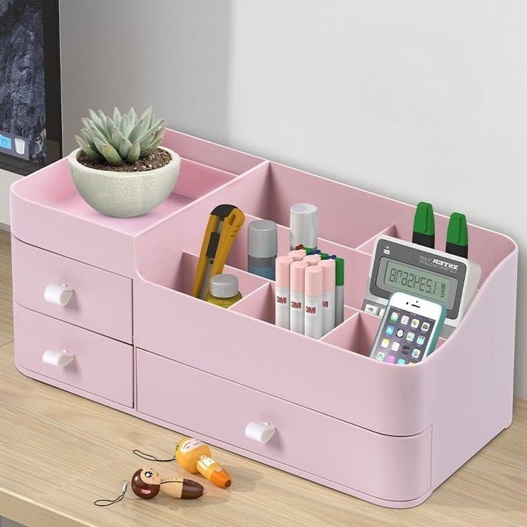 メイクボックス 化粧品収納ボックス メイク収納ボックス | PlusNao | 詳細画像6 