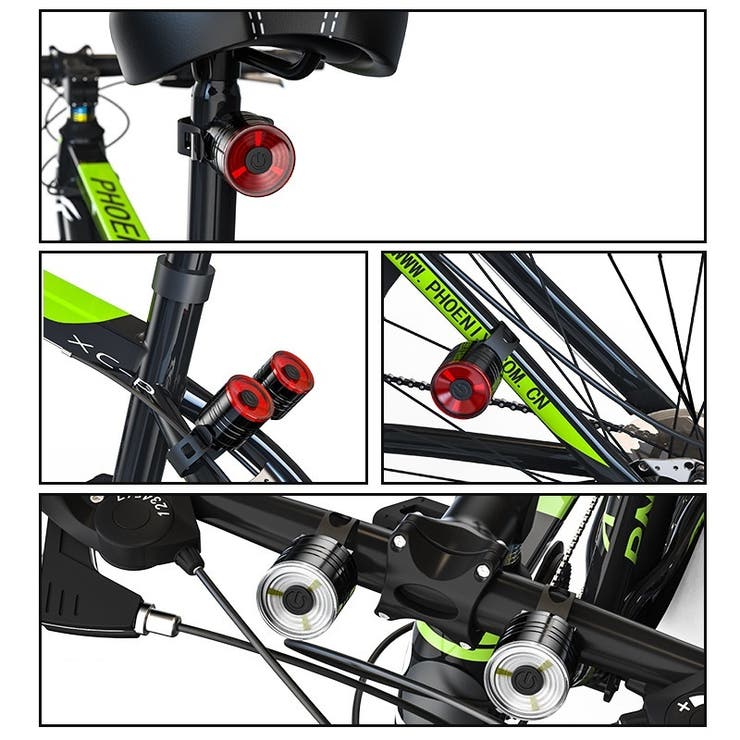自転車用テールライト 単品 電池式 | PlusNao | 詳細画像9 