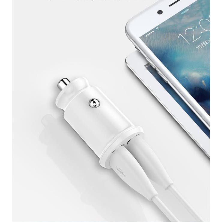車用充電器 カーチャージャー 車用品 | PlusNao | 詳細画像3 