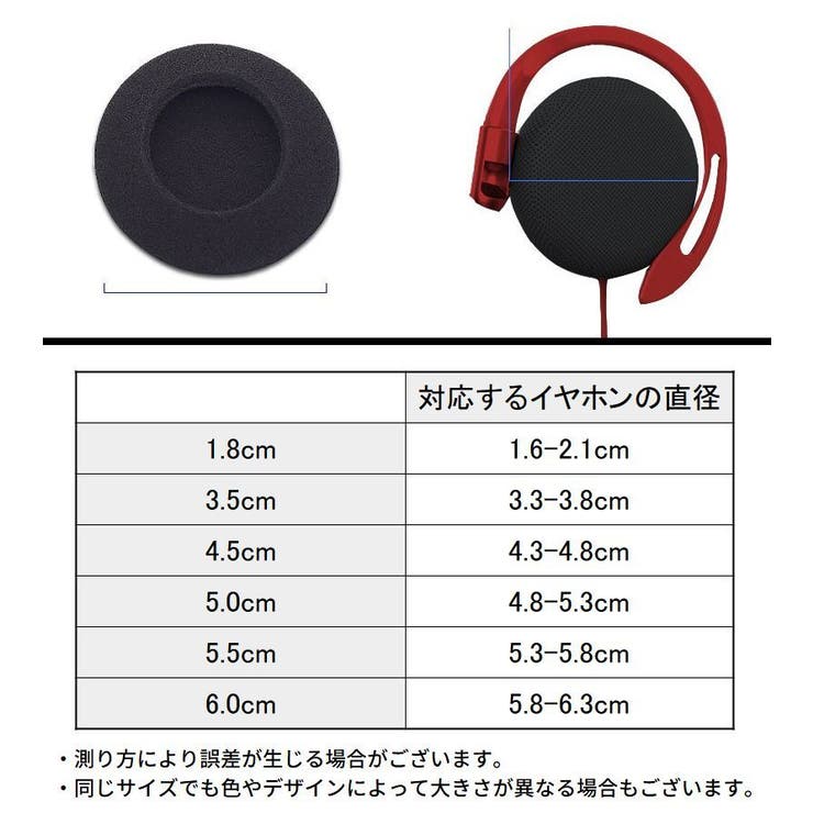ヘッドホン交換用 イヤーパッド 左右2枚セット | PlusNao | 詳細画像11 