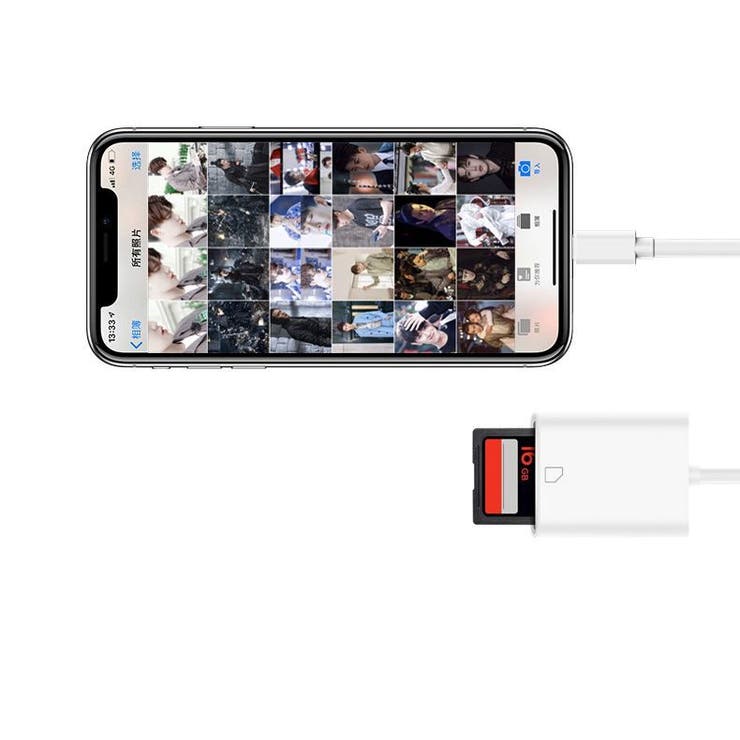 カードリーダー スマホ 外付け | PlusNao | 詳細画像2 