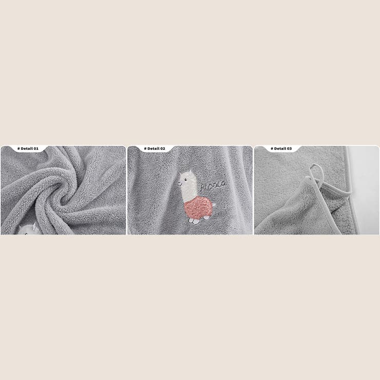 フェイスタオル 75×35cm ループ付き | PlusNao | 詳細画像11 