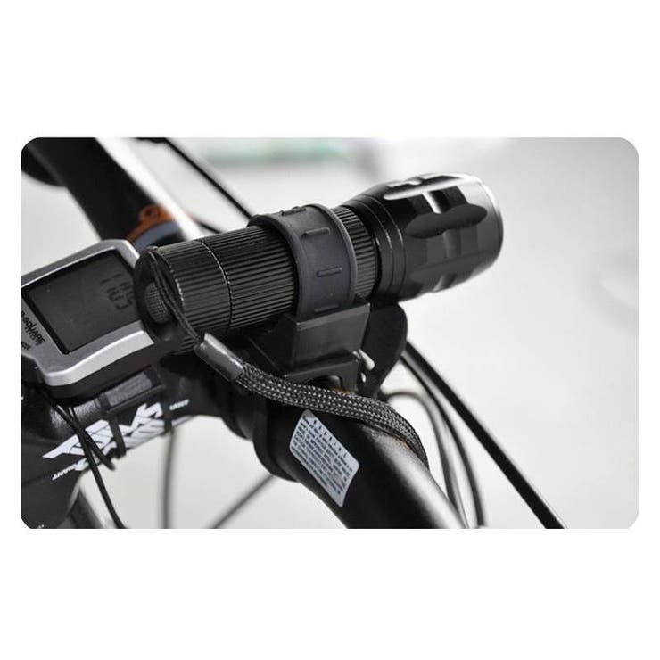 自転車ライトホルダー ヘッドライトホルダー 自転車用懐中電灯ホルダー | PlusNao | 詳細画像2 
