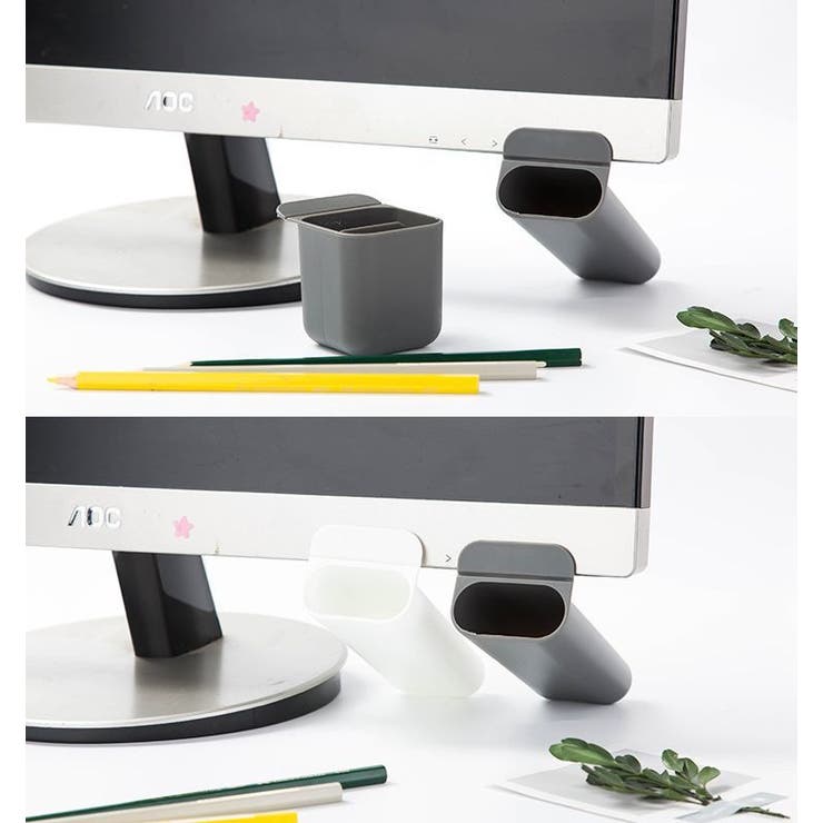 ペンホルダー デスクトップモニターペンホルダー 貼り付け | PlusNao | 詳細画像12 