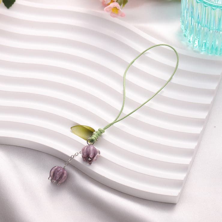 スマホストラップ 携帯ストラップ 花 | PlusNao | 詳細画像4 