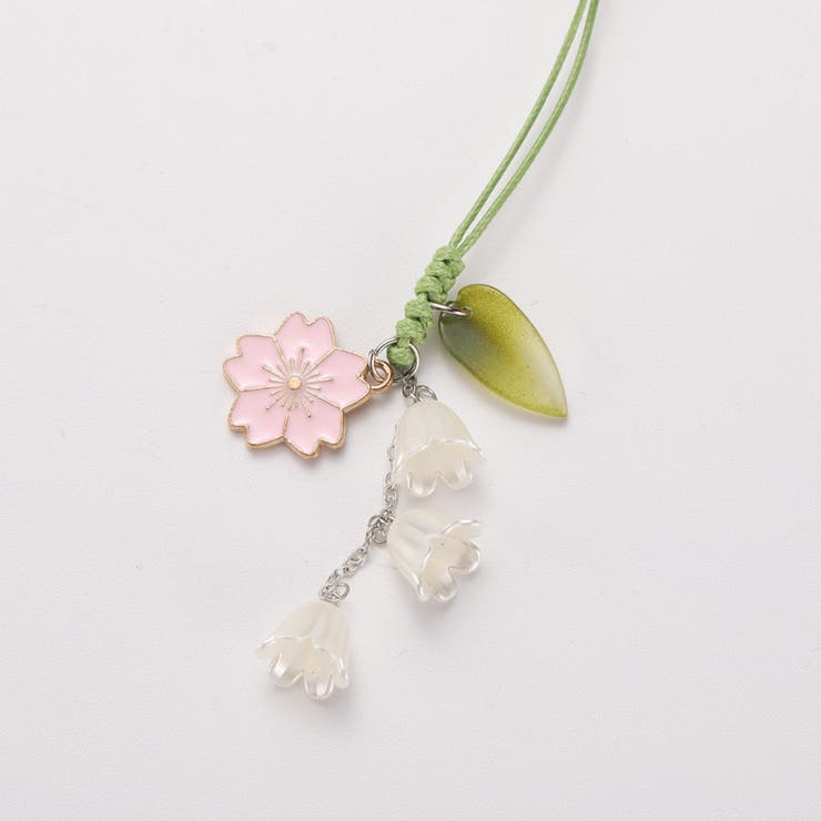 スマホストラップ 携帯ストラップ 花 | PlusNao | 詳細画像9 