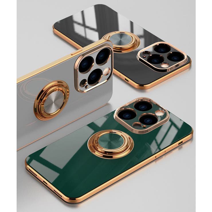 iPhoneケース スマホカバー リング付きスタンド機能 | PlusNao | 詳細画像2 