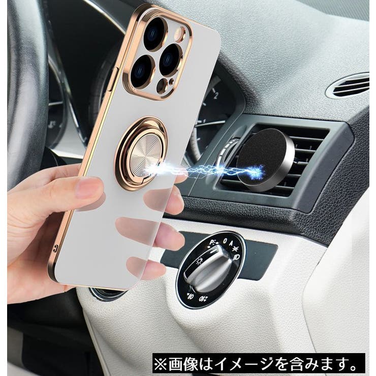 iPhoneケース スマホカバー リング付きスタンド機能 | PlusNao | 詳細画像5 