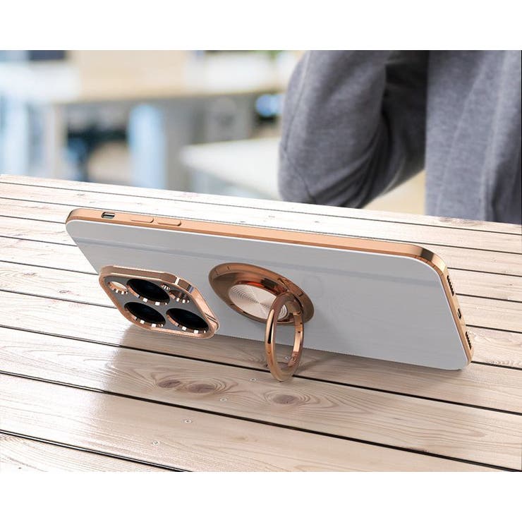 iPhoneケース スマホカバー リング付きスタンド機能 | PlusNao | 詳細画像6 