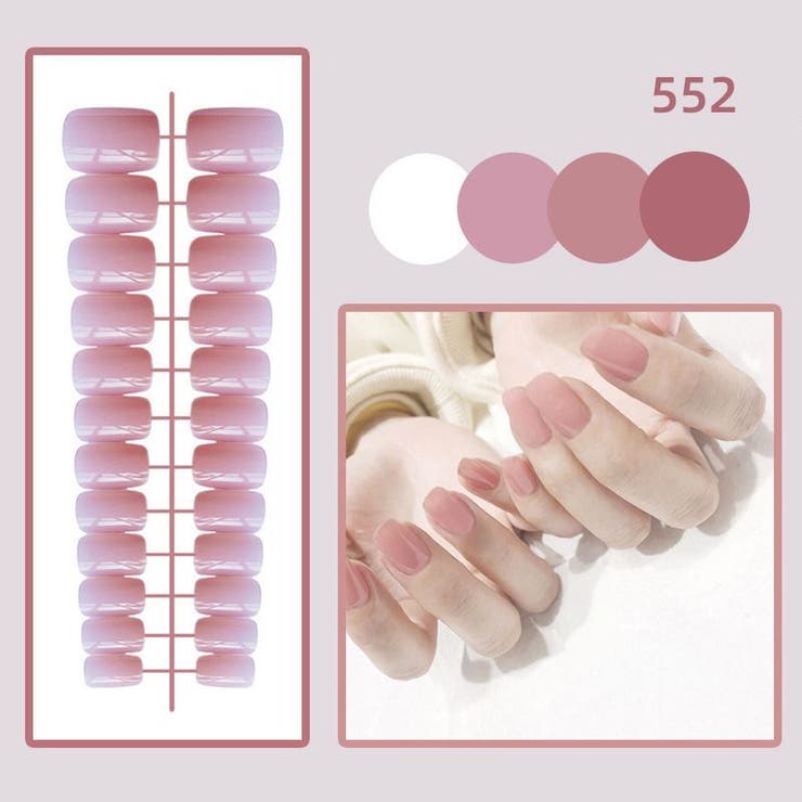 ネイルチップ つけ爪 24枚セット | PlusNao | 詳細画像7 