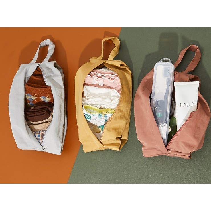 トラベルポーチ 収納ポーチ 旅行用ポーチ | PlusNao | 詳細画像4 