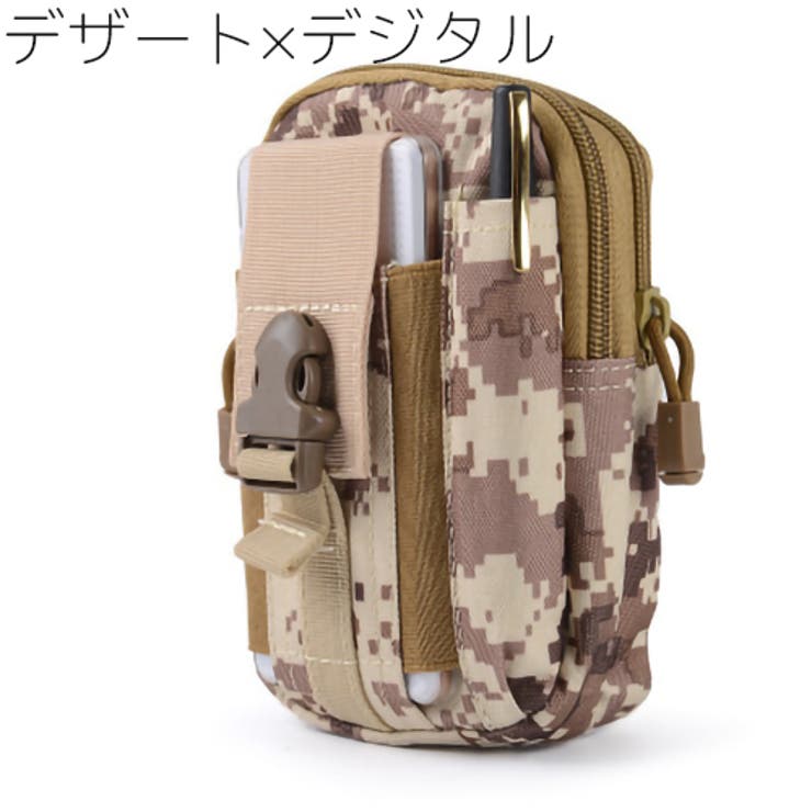 ウエストポーチ ベルトポーチ ヒップバッグ | PlusNao | 詳細画像16 