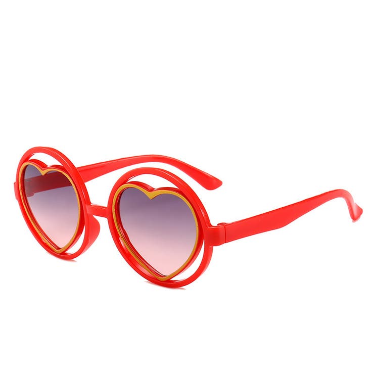 サングラス ハート型レンズ UV400 | PlusNao | 詳細画像3 