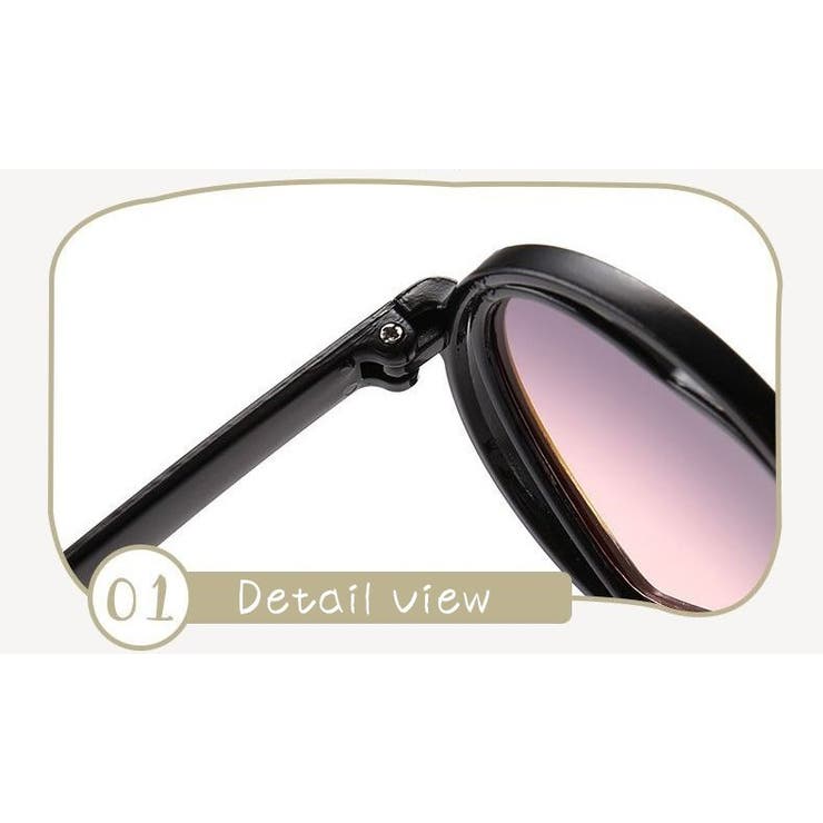 サングラス ハート型レンズ UV400 | PlusNao | 詳細画像8 