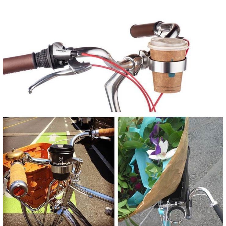 自転車用ドリンクホルダー カップホルダー バイク | PlusNao | 詳細画像2 