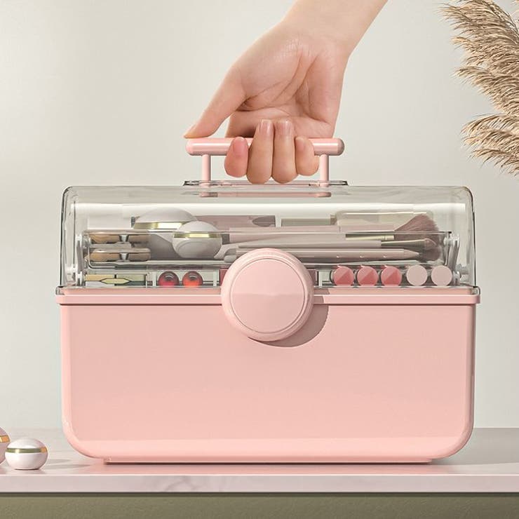 メイクボックス コスメボックス 化粧品収納ケース | PlusNao | 詳細画像4 