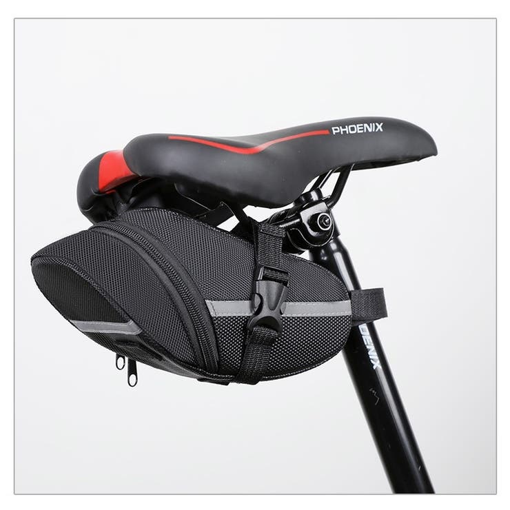 サドルバッグ 自転車用アクセサリー ポーチ | PlusNao | 詳細画像2 