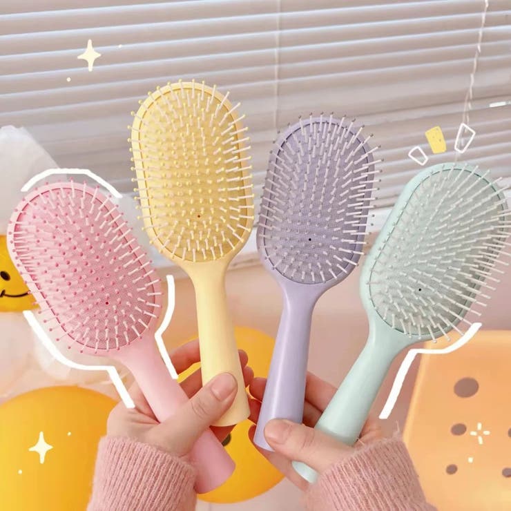 ヘアブラシ クッションブラシ レディース | PlusNao | 詳細画像3 