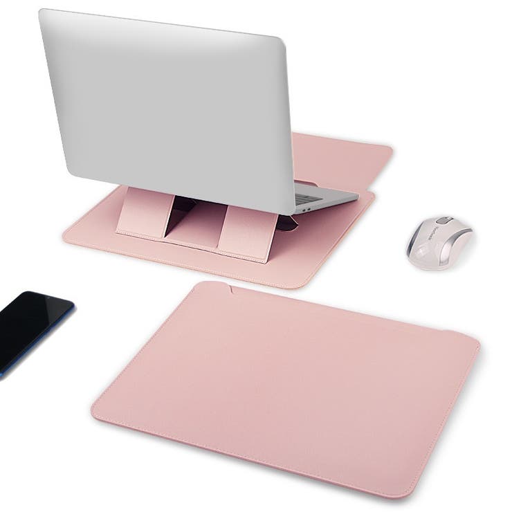 MacBookケース スタンド付き レザー調 | PlusNao | 詳細画像5 