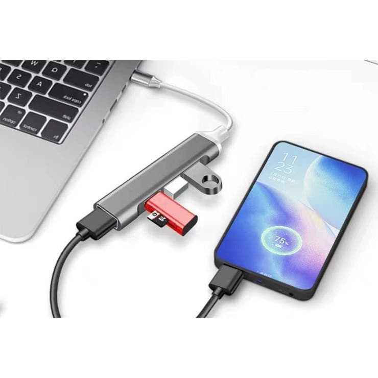 USBハブ HUB USB3 | PlusNao | 詳細画像6 