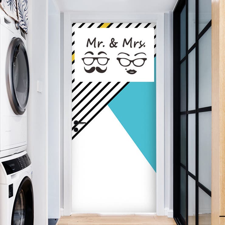 ウォールステッカー トイレ ドアシール | PlusNao | 詳細画像3 