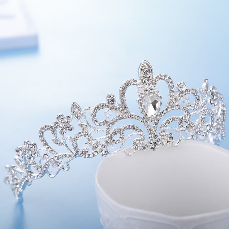 ウエディング　ティアラ Amazon | [ザファンタジー] THEFANTASY ティアラ 結婚式