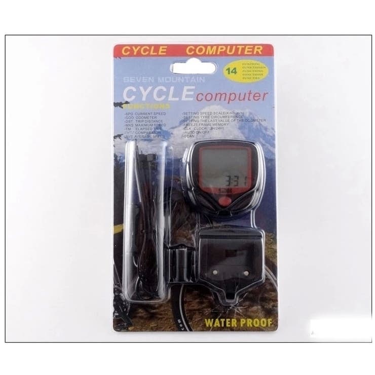 サイクルコンピューター サイクルメーター 自転車スピードメーター | PlusNao | 詳細画像7 