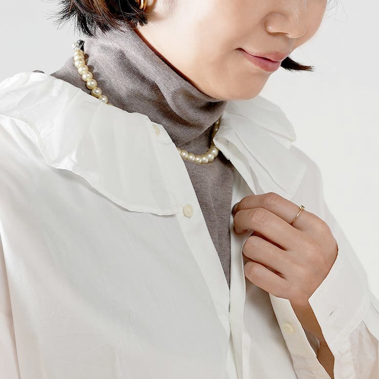 つけ襟 タートルネック ハイネック | PlusNao | 詳細画像17 