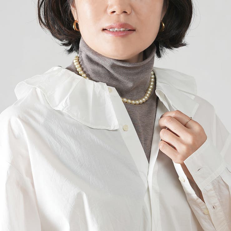 つけ襟 タートルネック ハイネック | PlusNao | 詳細画像18 