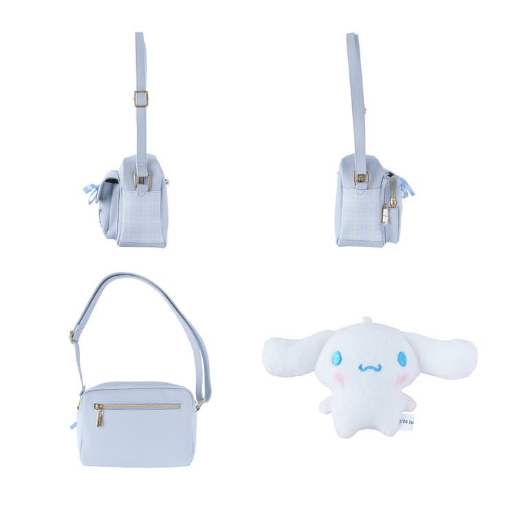 サンリオキャラクターズ ぬいぐるみ付ショルダーバッグ シナモロール | PlusNao | 詳細画像5 