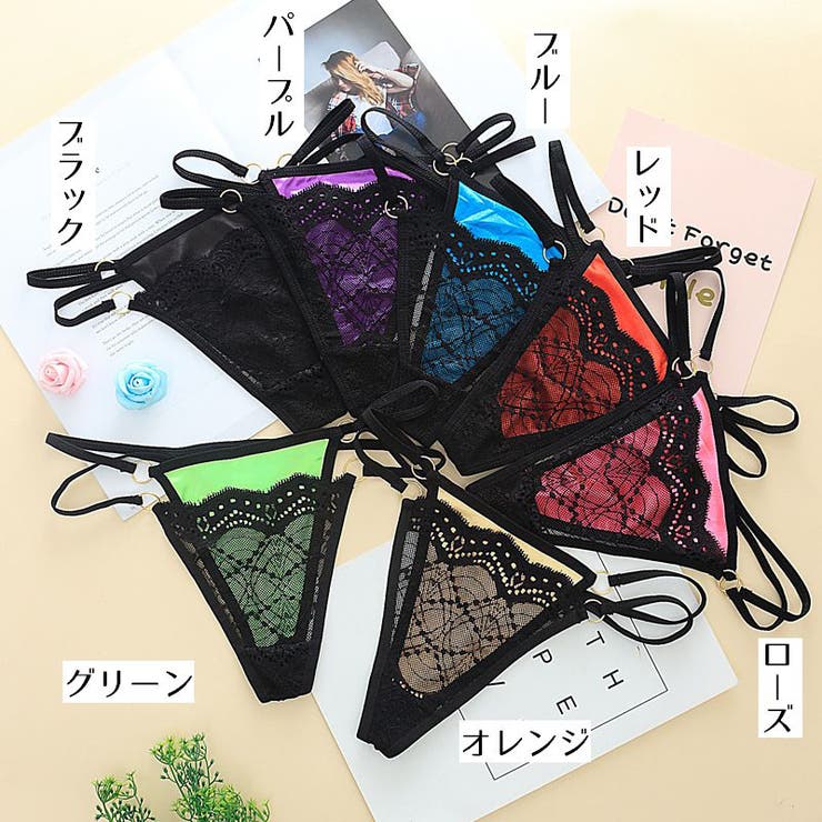 Tバックショーツ T字ショーツ 紐パン | PlusNao | 詳細画像8 