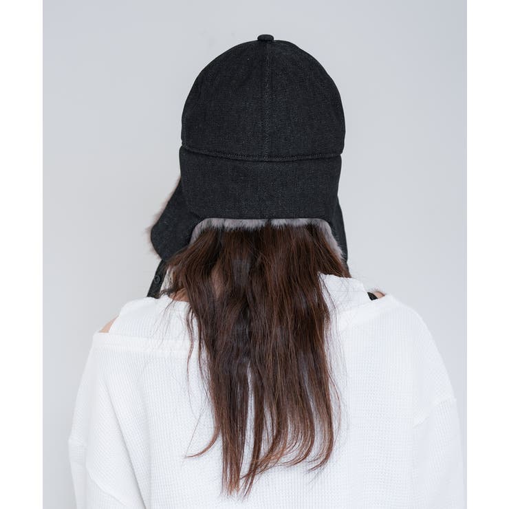 DENIM EARCOVER CAP/デニム イヤーカバーキャップ | FADEN | 詳細画像16 