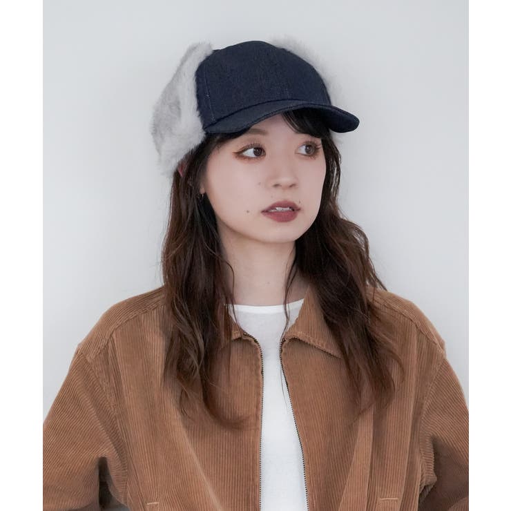 DENIM EARCOVER CAP/デニム イヤーカバーキャップ | FADEN | 詳細画像2 