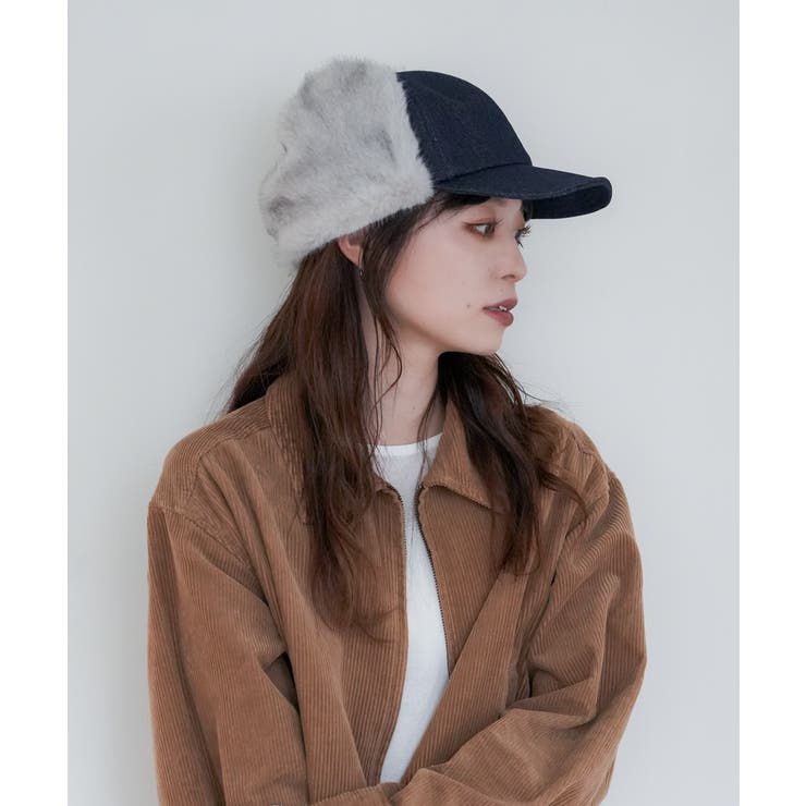 DENIM EARCOVER CAP/デニム イヤーカバーキャップ | FADEN | 詳細画像4 