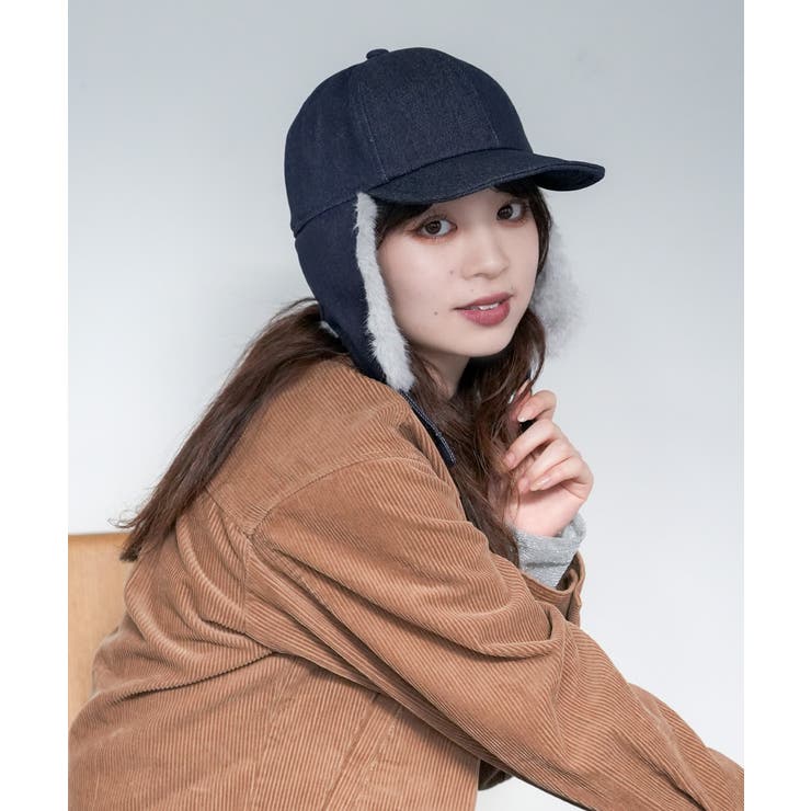 DENIM EARCOVER CAP/デニム イヤーカバーキャップ | FADEN | 詳細画像6 