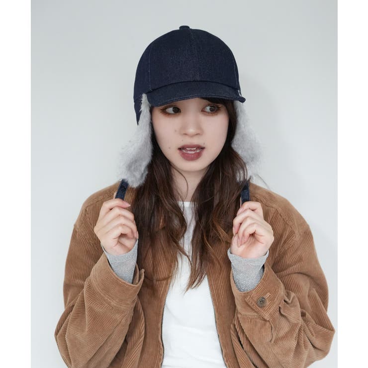DENIM EARCOVER CAP/デニム イヤーカバーキャップ | FADEN | 詳細画像7 