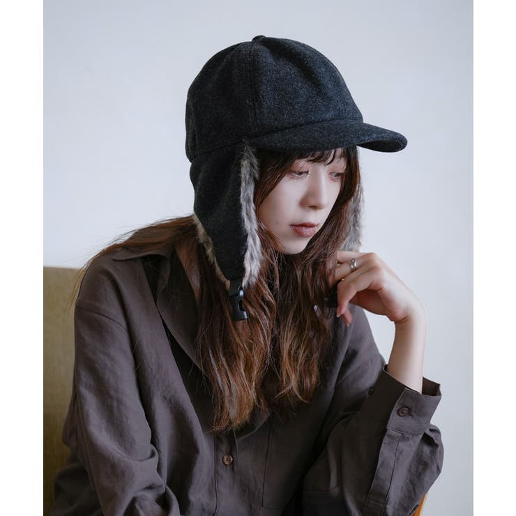 WOOL LAKED EARCOVER | FADEN | 詳細画像32 