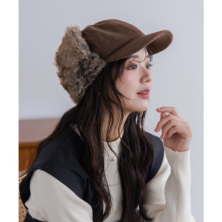 WOOL LAKED EARCOVER | FADEN | 詳細画像19 