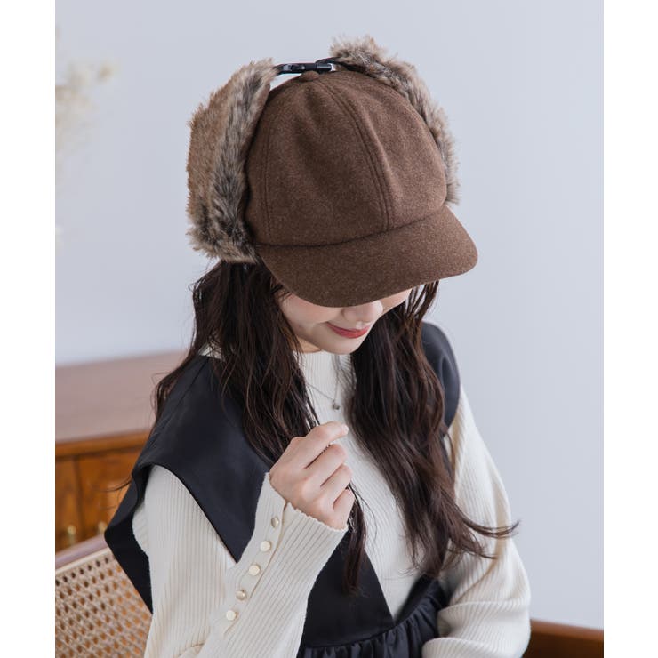 WOOL LAKED EARCOVER | FADEN | 詳細画像23 