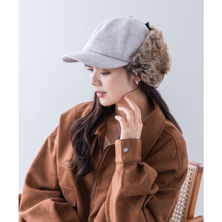 WOOL LAKED EARCOVER | FADEN | 詳細画像15 