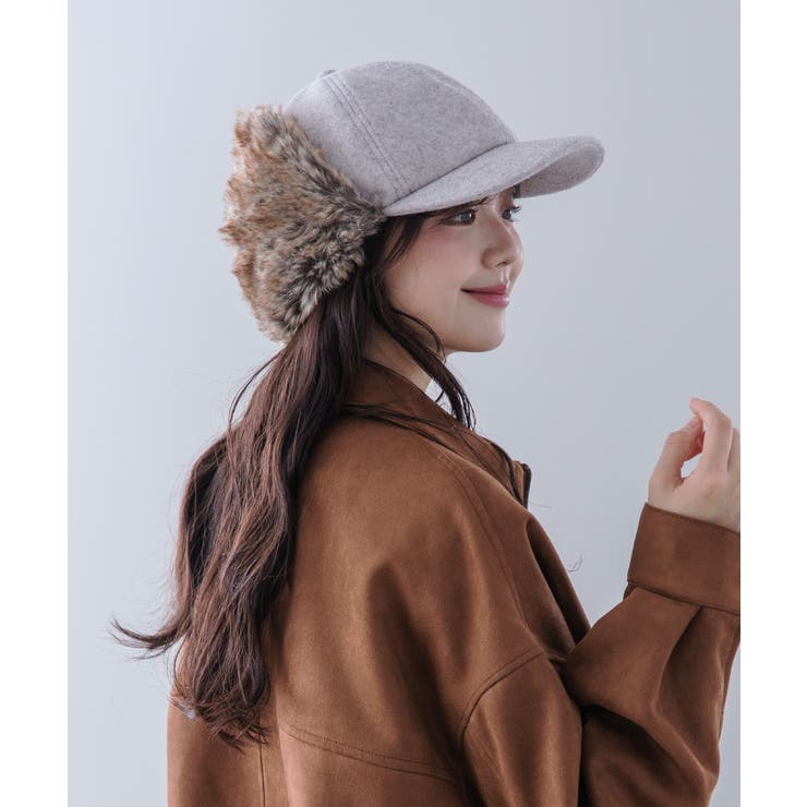 WOOL LAKED EARCOVER | FADEN | 詳細画像16 