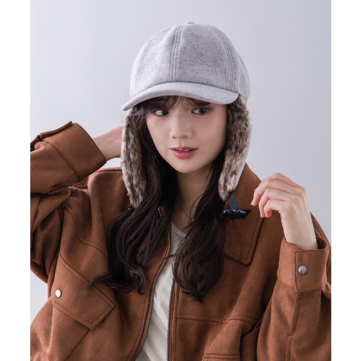 WOOL LAKED EARCOVER | FADEN | 詳細画像18 