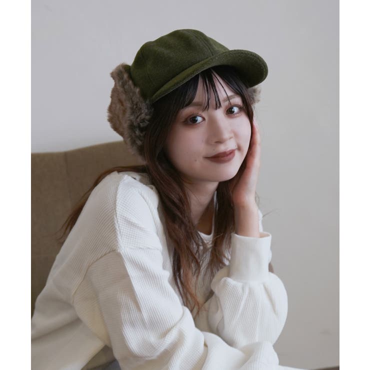 WOOL LAKED EARCOVER | FADEN | 詳細画像25 