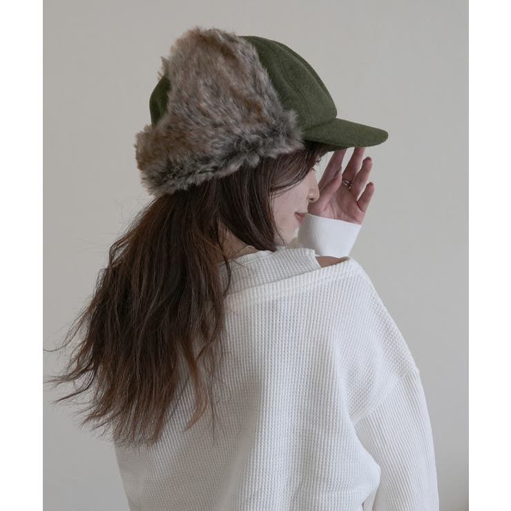 WOOL LAKED EARCOVER | FADEN | 詳細画像28 