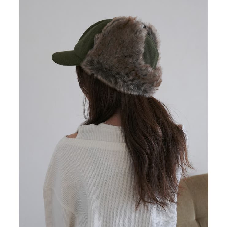 WOOL LAKED EARCOVER | FADEN | 詳細画像29 