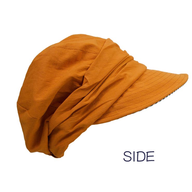 [BELLUGA] つば裏ストライプキャスケット 帽子 | FADEN | 詳細画像2 