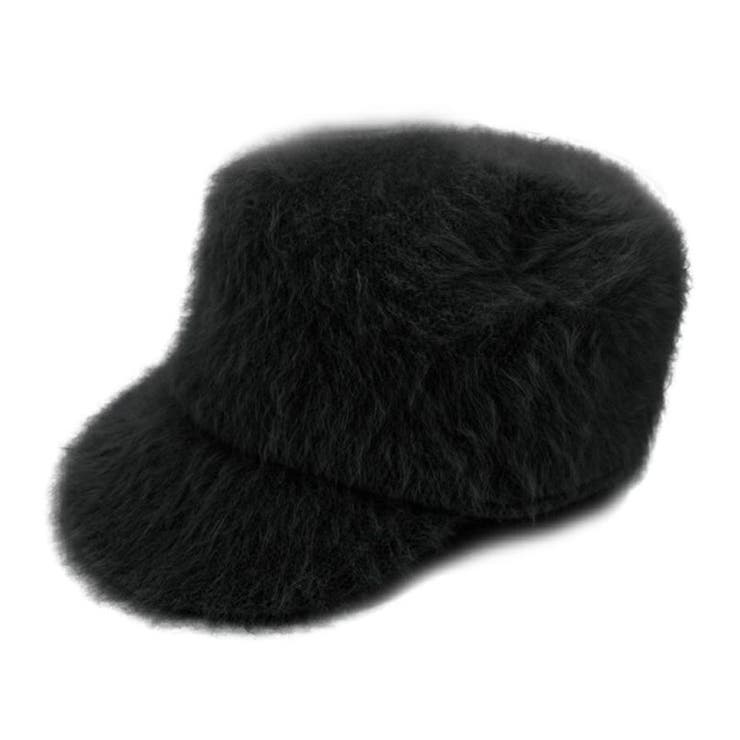 ブラック | アンゴラ キャップ | FADEN