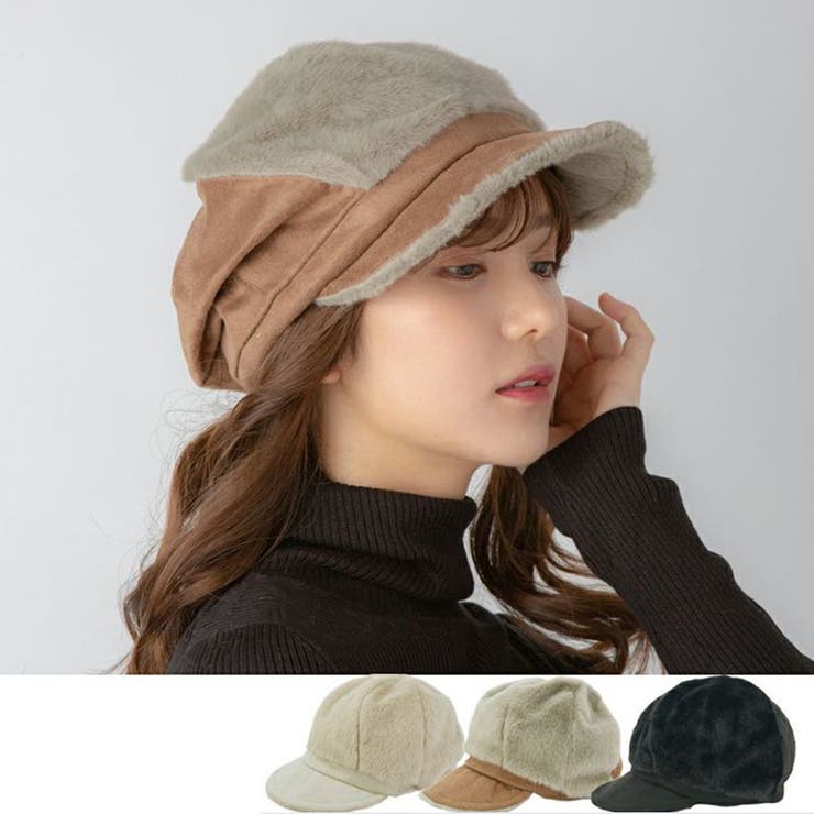 フェイクスエード ファー キャスケット | FADEN | 詳細画像1 