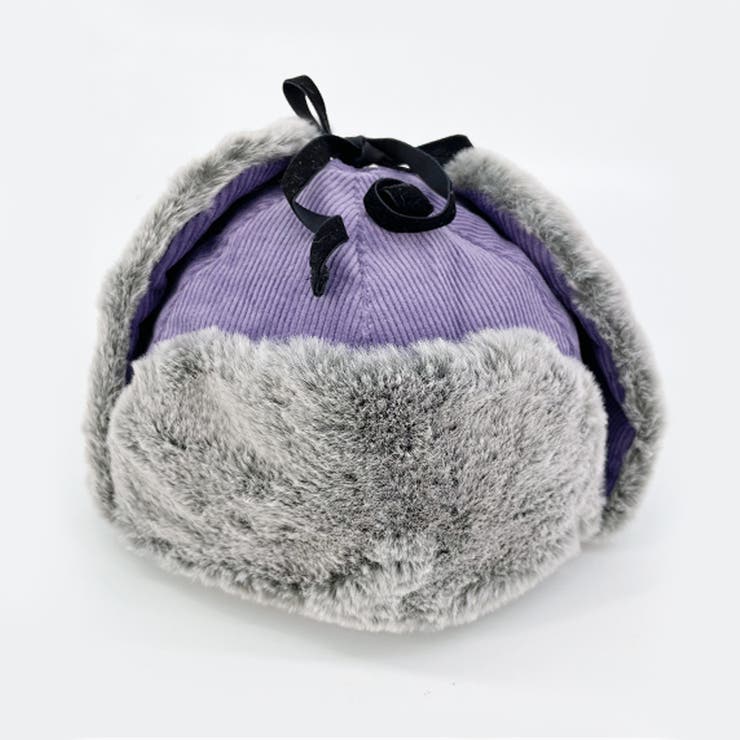 コーディロイ ミックスファー フライトキャップ | FADEN | 詳細画像2 