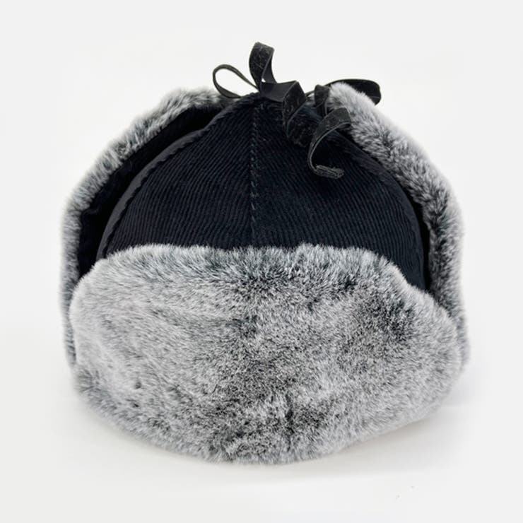 コーディロイ ミックスファー フライトキャップ | FADEN | 詳細画像3 